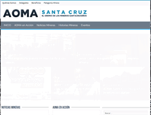 Tablet Screenshot of aomasantacruz.com